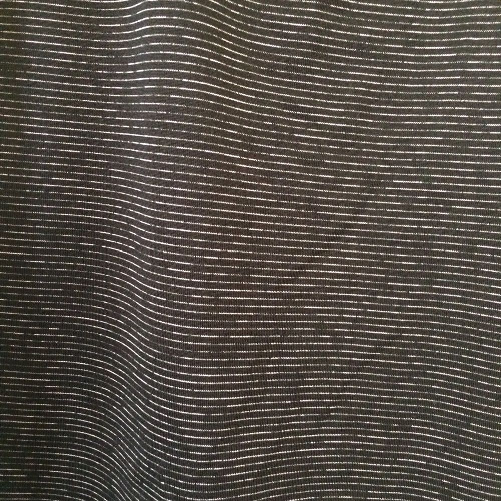 Old Navy black and grey striped workout tank, women’s size small - Picture 3 of 5